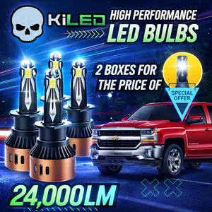 Kiled 24,000 Lumen LED Automotive Lights