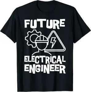 Future Electrical Engineer Electrician Engineering Student T-Shirt - Kadondaxe Shop 78B09M7HKMFB