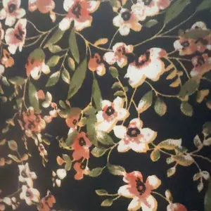 Women's Ditsy Floral Print Long Sleeve Maxi Prayer Dress with Hijab, Modest Casual Maxi Dress  for Daily Wear, Ladies Islamic Clothing for All Seasons