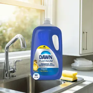 Dawn Platinum Dish Soap - 90 oz Heavy Duty Grease Fighter