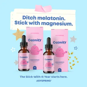 New Year Nighttime Routine Calmify 2 Pack – Liquid Magnesium Citrate with Chamomile & Passion Flower | Daily Calming Support