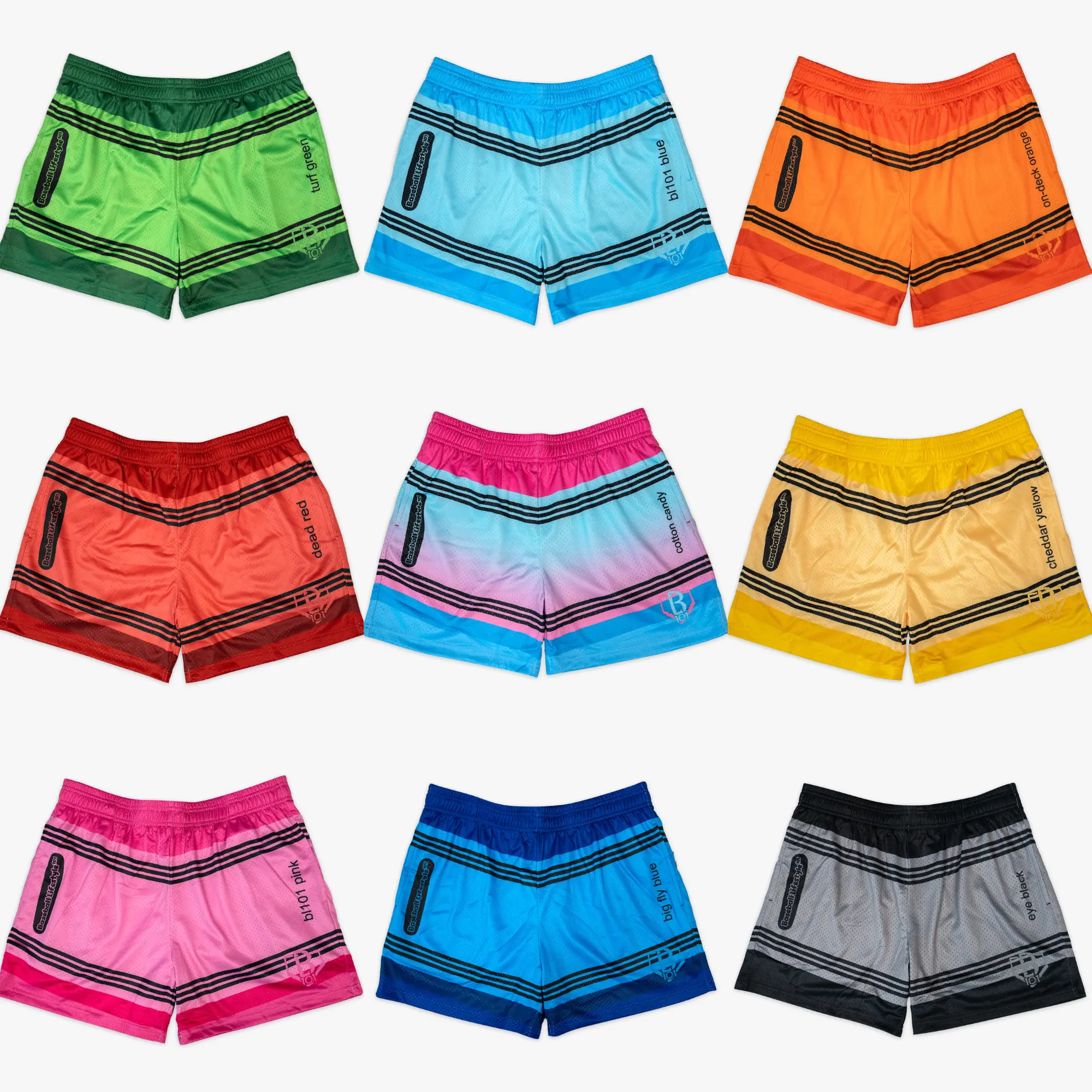 [ Back To School Sale - Baseball 101 Short ] Premium Men's Graphic Mesh Shorts – Luxury Streetwear & Athletic Gym Shorts: Abstract Paint Splatter, Cartoon Banana & Flying Cash Pack
