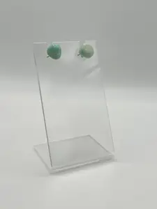 Handmade Aquamarine Stud Earrings | Courage & Ocean Energy Crystal Jewelry