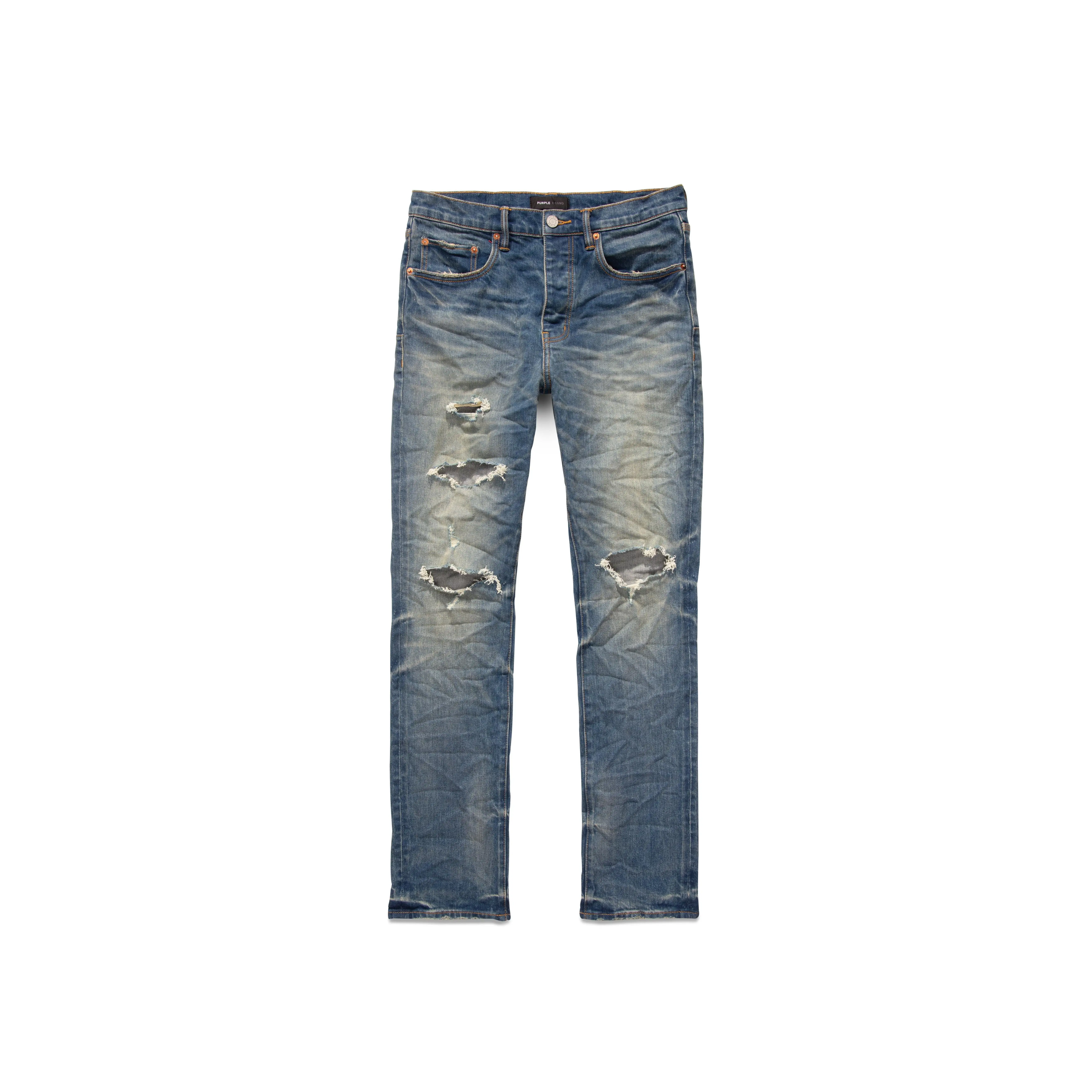 PURPLE BRAND P005 Vintage Aged Indigo Blowout
