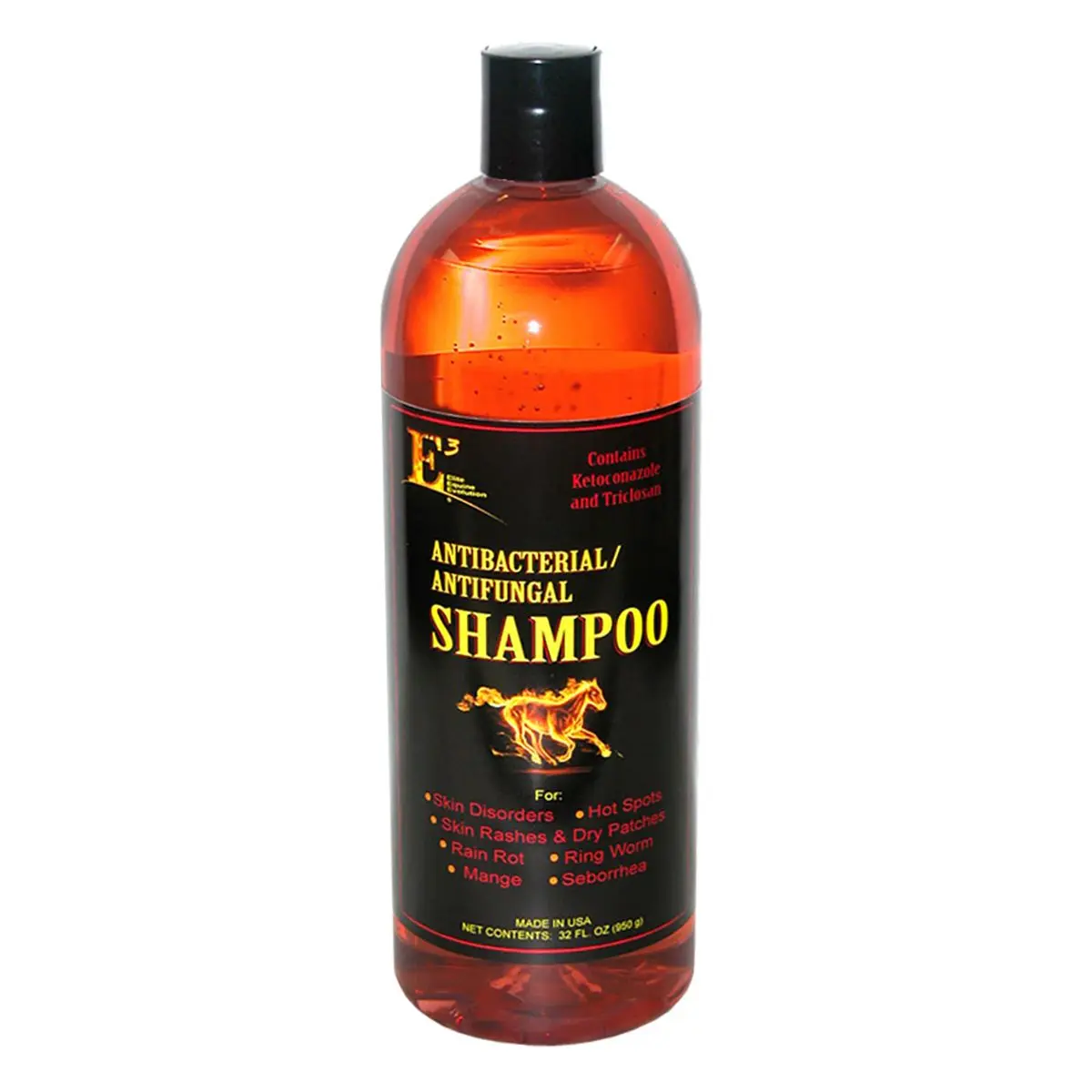 E3 Equine Antibacterial/Antifungal Shampoo - 32 fl oz