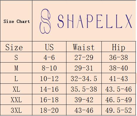 Shapellx High waist Thong bodysuits Underwear Womenswear Nylon Shapewear Comfort Sexy