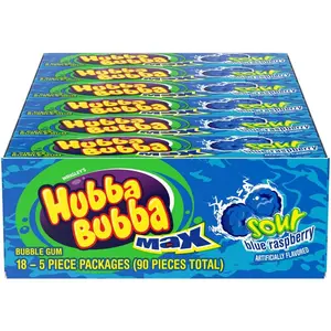 HUBBA Bubba Sour Blue Raspberry 18 Count