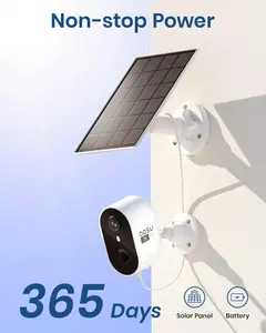 【Hot selling】AOSU 2K Solar Security Cameras Wireless Outdoor, Solar Outside Camera for Home Security, WiFi Camera with Color Night Vision, PIR Human Detection, 2-Way Talk, IP66 Waterproof, HomeBase not Compatible