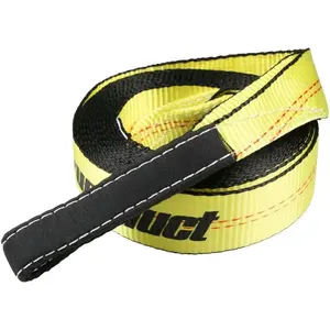Tow Strap 2in X 20ft Heavy Duty 20,000 lbs Break Strength, Use for  Towing Rope, Tree Saver, Winch Extension, Triple Reinforced Loops, Protective Sleeves, Accessories