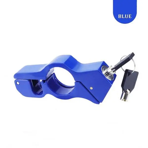 Motorcycle Locks, Helmet Locked & Brake Lock Combo, Anti Theft Motorcycles Handlebar Lock for Motor Moped Motorbike Scooters ATV Dirt Bike Street Bike Electric Scooters