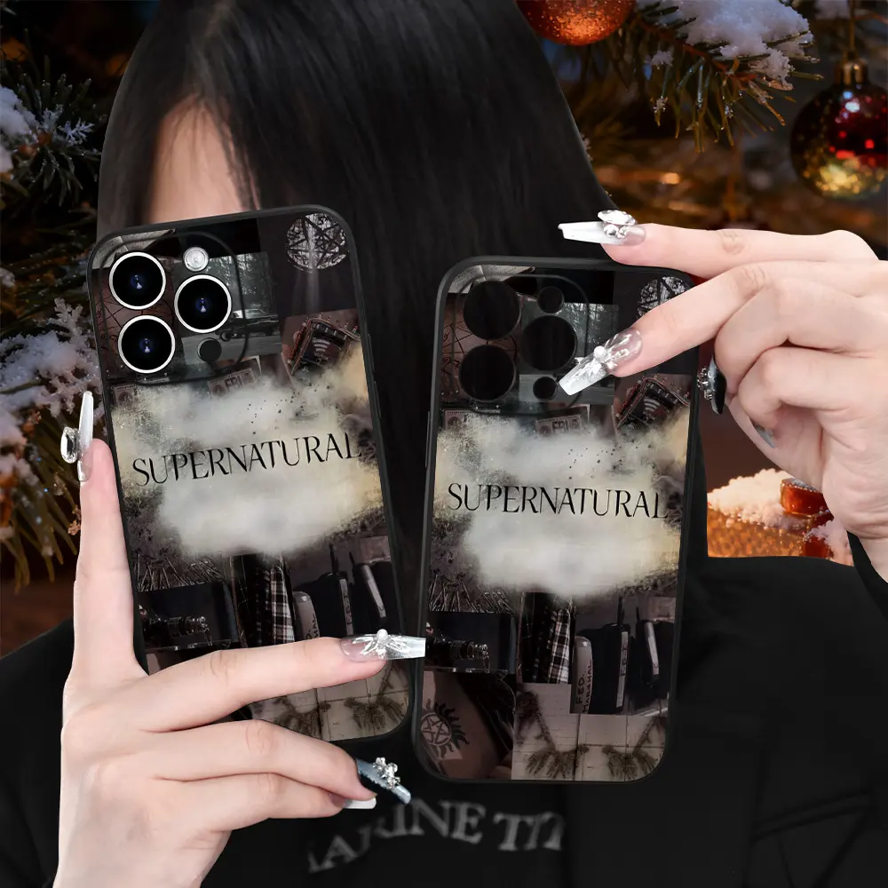 Supernatural Retro Dark Style Full Protective Case Suitable for Various Android Models, Featuring a Printed Mixed-Color Phone Case for Models Like 17 PRO MAX, 17 AIR, 15 Pro Max, 16 PRO MAX, Galaxy S22, S23, S24, S23 Plus, S24 Ultra, S25, A15, A33