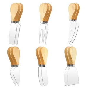 12Pcs Cheese Knives Set - Cheese Knife, Spreader, Fork, Slicer, Cutter, Butter Knife Mini Stainless Steel Cheese Knives - Cheese Knife Set for Charcuterie Board - Home Improvement.