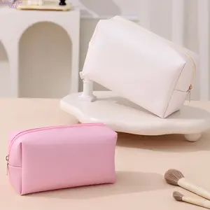 2026 New Minimalist Makeup Bag, Luxury Small Travel Organizer Pouch, Portable Storage Bag for Lipsticks & Toiletries, Sleek Waterproof Bag Perfect for Daily Outings, Trips & Vacation Essentials