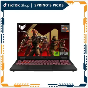 ASUS TUF A16 RTX 5060 Gaming Laptop, 16" FHD+ 165Hz Display, AMD Ryzen 7 260 (Beats Intel i7-14700), NVIDIA RTX 5060, Up to 64GB DDR5 RAM & 1TB SSD, RGB Backlit KB, Windows 11 Home