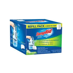 WM Barr 249954 15 oz Damp Rid Tab - Moisture Absorber, Fresh Scent - 2 Count