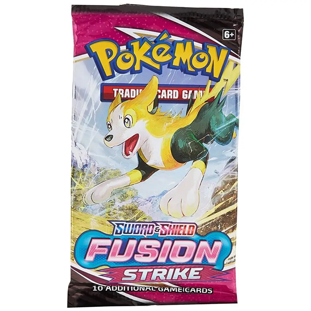 Pokemon TCG: Sword & Shield-Fusion Strike Sleeved Booster Pack (10 Cards)