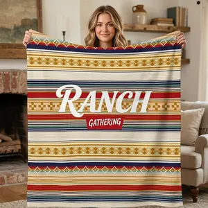 Flannel blanket Rocky Plush Fleece Throw Blanket Slowtide sofa bed set lightweight material live feel gentle baseball exclusive fan merchandise educational drum perfect gift Season micro crochet granny square -Inspired cust Print Com