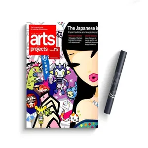 Poster Self-Adhesive Waterproof Art Sticker, Aesthetic Minimalist Wall Poster for Coffee Shop, Bar & Home Room Decor Anime T-Tokidoki, Artistic Character Art