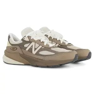 New Balance 990v6 MiUSA Driftwood Timberwolf (men) by StockX