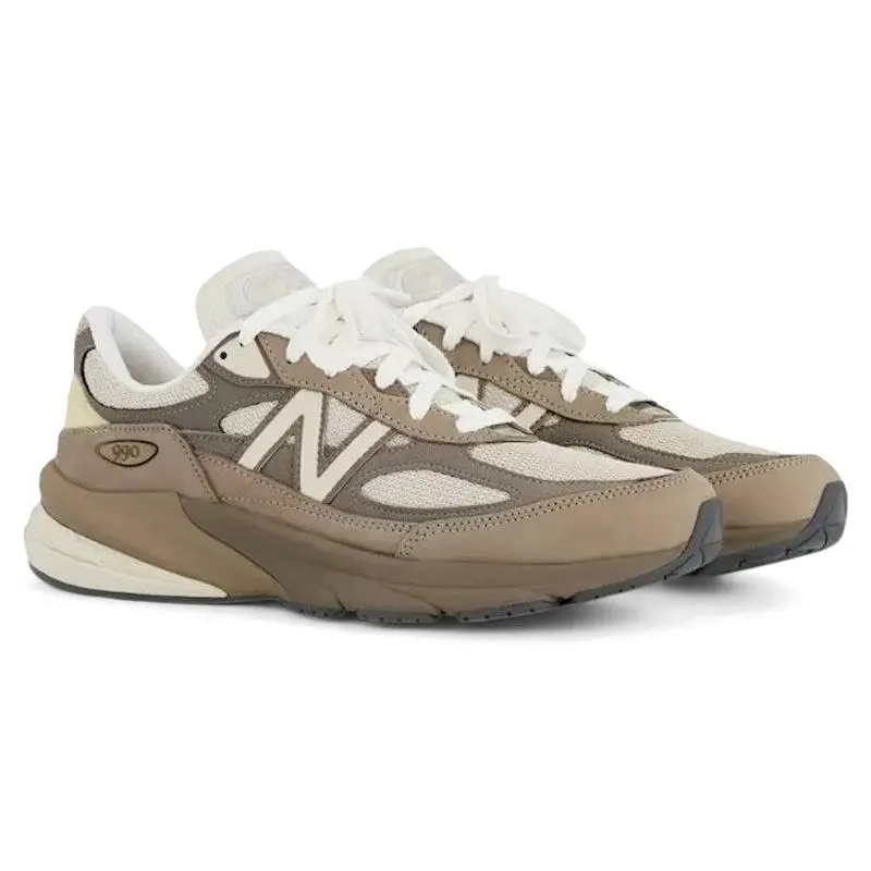 New Balance 990v6 MiUSA Driftwood Timberwolf (men) by StockX
