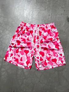 Men's Camouflage Shorts, Trendy Beach Vacation Wear, Casual Daily, Great Gift for Boyfriend or Husband, Casual Streetwear Shorts