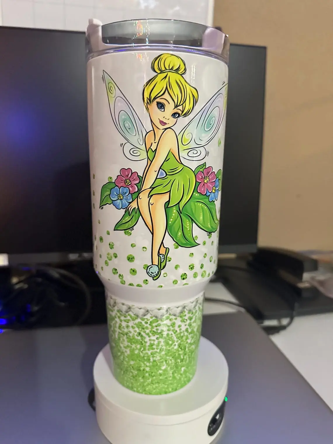 Fairy Tinker Tumbler, Scream Gift, 20oz Stainless Steel, Perfect Gift Movie