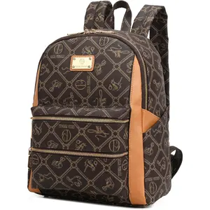 Women Fashion Backpack Purse Multi Pockets Anti-Theft Rucksack Travel Shoulder Bag Handbag