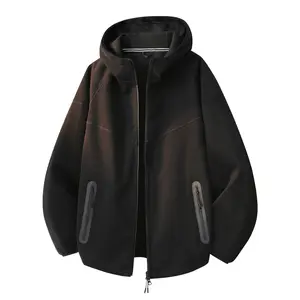 Spring/Autumn New Air Layer Hooded Jacket — Unisex Zip-Up Cardigan, Outdoor Casual Sports Sweatshirt