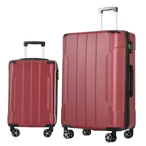 2 Piece Expandable Hardside Spinner Carry-On(only 28") ,TSA Lock Spinner Suitcase Set, ABS Hard Shell Spinner Luggage Set, hardside suitcase,luggage safety(20/28)