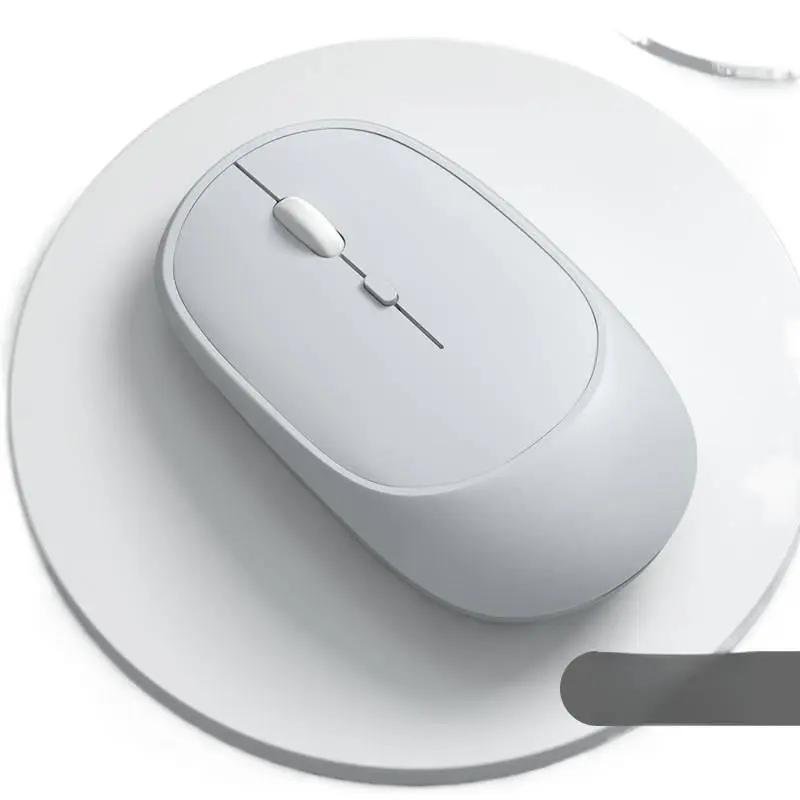 Color-blocked Bluetooth mouse, 2.4G dual-mode, suitable for iPad, mobile phones, tablets, laptops, portable