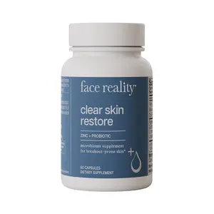 Face Reality Clear Skin Restore Microbiome Supplement for Breakout-Prone Skin