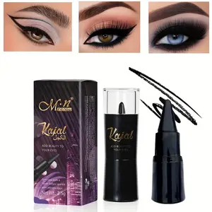 2Pcs Long Lasting Gel Eyeliner, Matte, Quick-Dry, Waterproof & Smudge-Proof, Can Be Used As Eyeshadow, Ideal for Eyes & Lips