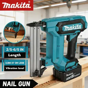 Makita F30 Cordless Electric Impact Nail Gun, suitable for 2/5-6/5 inch straight nails, compatible with 18V batteries, woodworking, construction, or DIY tools, highly efficient and stable. Efficiency Portable
