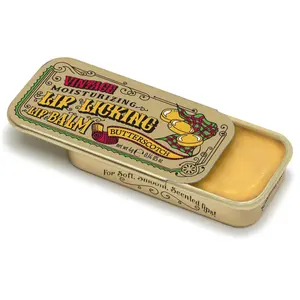 Tinte Cosmetics Tinted Butterscotch-Flavored Lip Balm - 0.23 fl oz, Vintage Scented, Organic, Shea-Infused, Shine Enhancing, Silky Sheen Smooth Formula for Soft Lips with Secure Lid