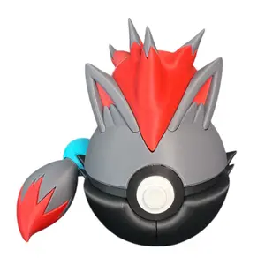 Zoroark Poke Ball - Inspired 3D Printed Collectible