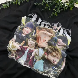 Kpop Boy Band Shirt Martin James Ahn Keon Ho Kim Ju-hoon Seonghyeon Unisex Graphic Tee Crewneck Unisex for Women Men