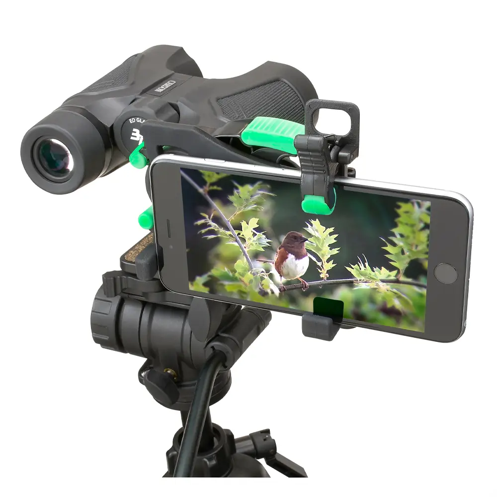 Carson HookUpz 2.0 Universal Smartphone Adapter for Optics Digiscoping - Capture High-Quality Images and Videos (IS-200)