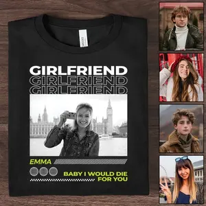 Personalised Couple T-Shirts for Girlfriend - Women's Clothing - Womenswear