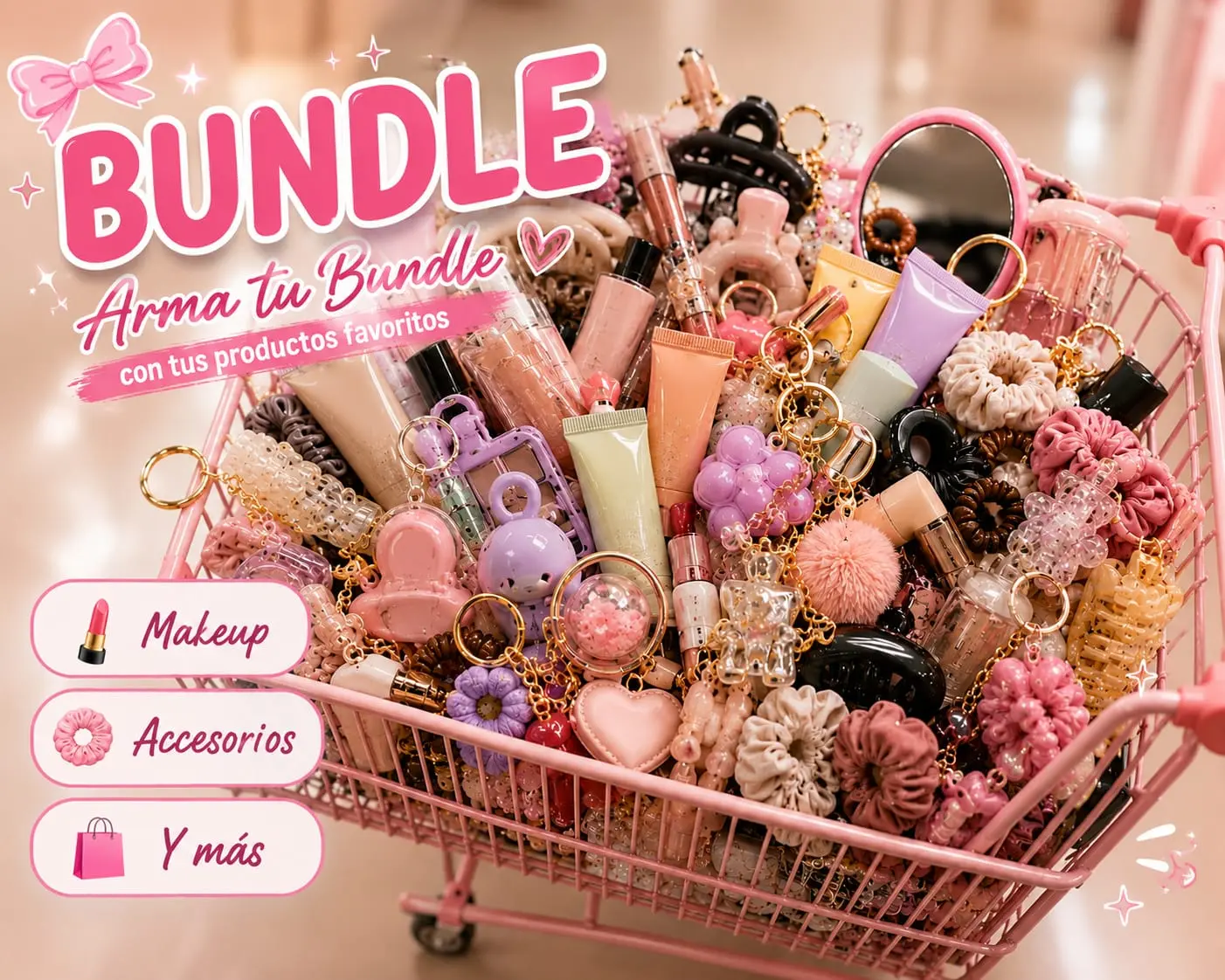 Find your beauty and accessory package like lip gloss, Makeup Cosmetic