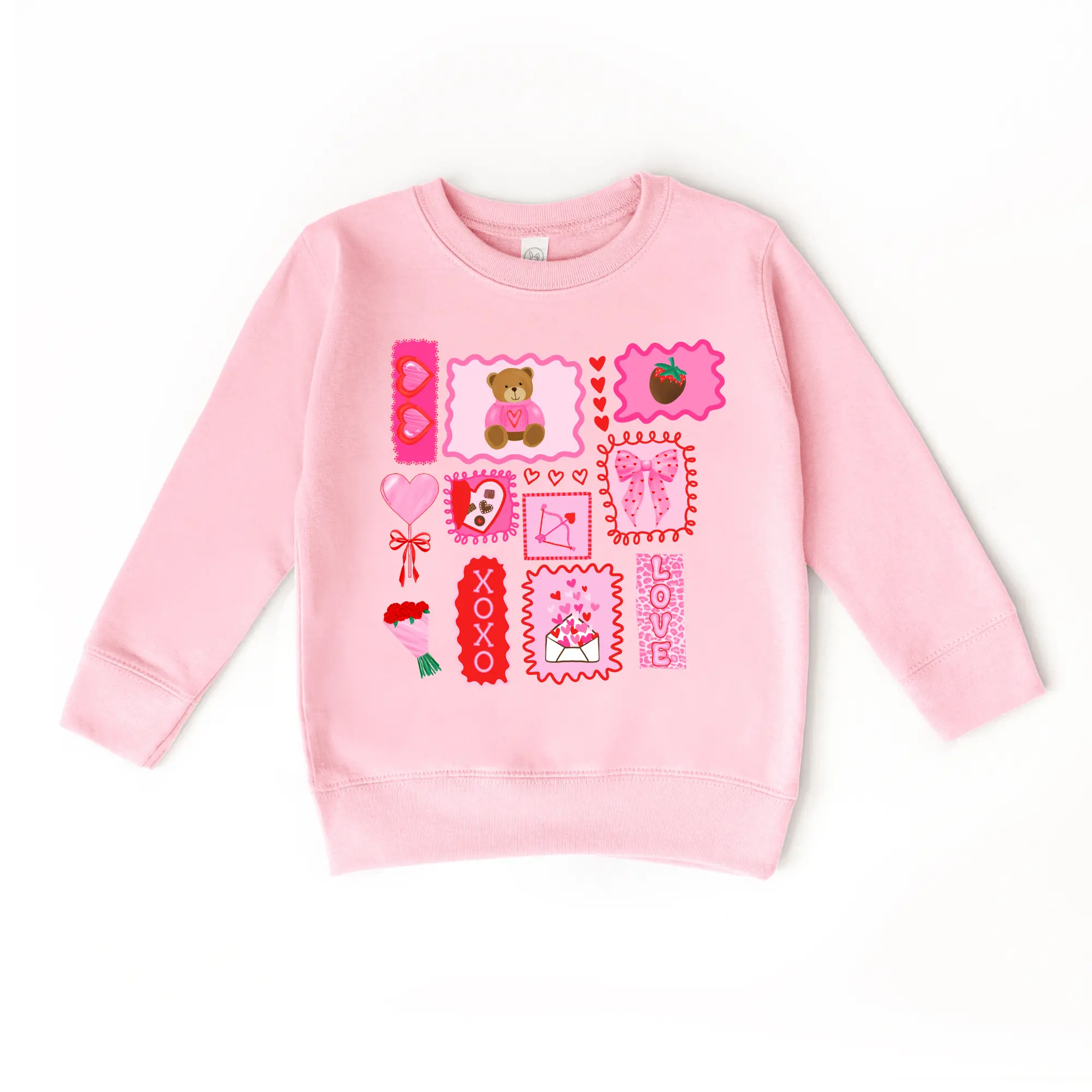 Valentine's Day Doodles XOXO Sweater