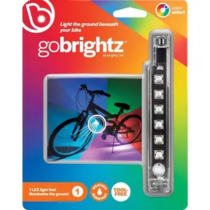 LED Bike Frame Light-for Night Riding-4 Modes for Flashing or Constant Glow-Fun Safety Bike Accessories for Kids, Boys, Girls, Teens, Adults