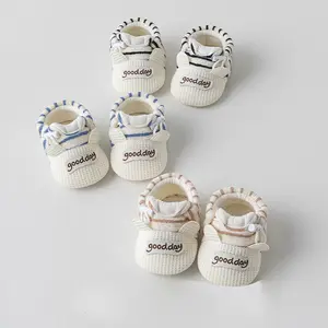 Baby Walking Shoes Cute Fashionable Infant Comfortable Non Slip Socks Shoes with Gripper