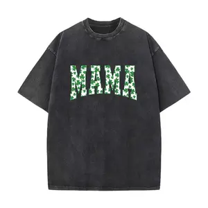 Mama Shamrock tshirt, St. Patricks Day tshirt for Mama, Irish Mom tshirt, Lucky Mama tshirt,St. Patrick's Day Gift,Mama Gift Womenswear Womenswear