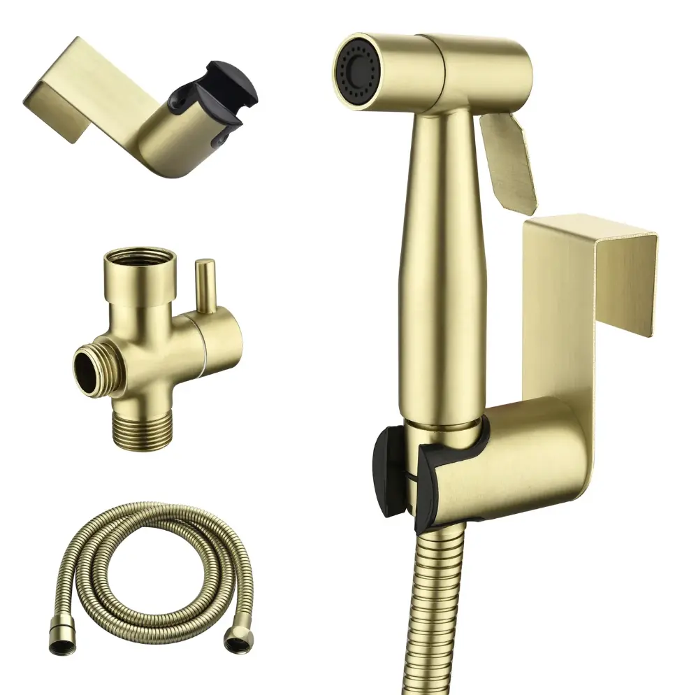 Gold Promirose Bidet Toilet Spray Cleaning
