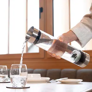 VitaJuwel Sana Crystal Water Carafe - Elegant Water Bottle for Hydration and Refreshment - Sana Premium Carafe