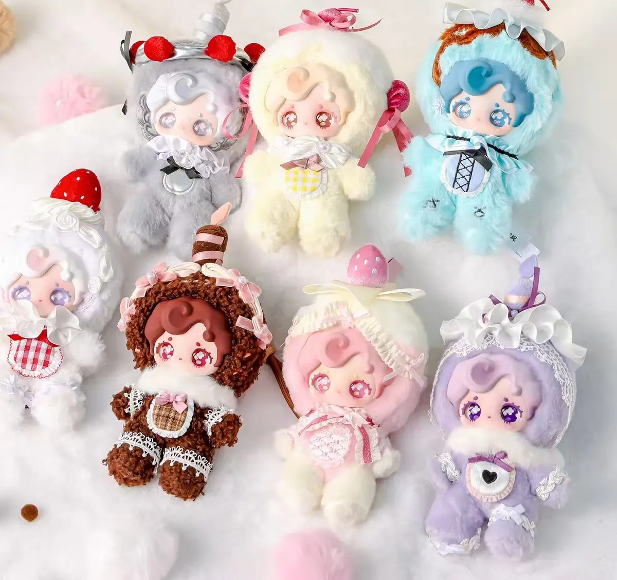 Mimiu - Sweet Prelude Series Plush Blind Box -Cute Fantasy Collectible& Adorable Display Gift for Girls, Enchanted Desk Decor Showpiece