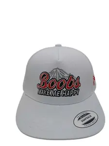 Make Me Happy Trucker Hat, Unisex Design, All Seasons Wear, trendy caps 2025, fitted hat