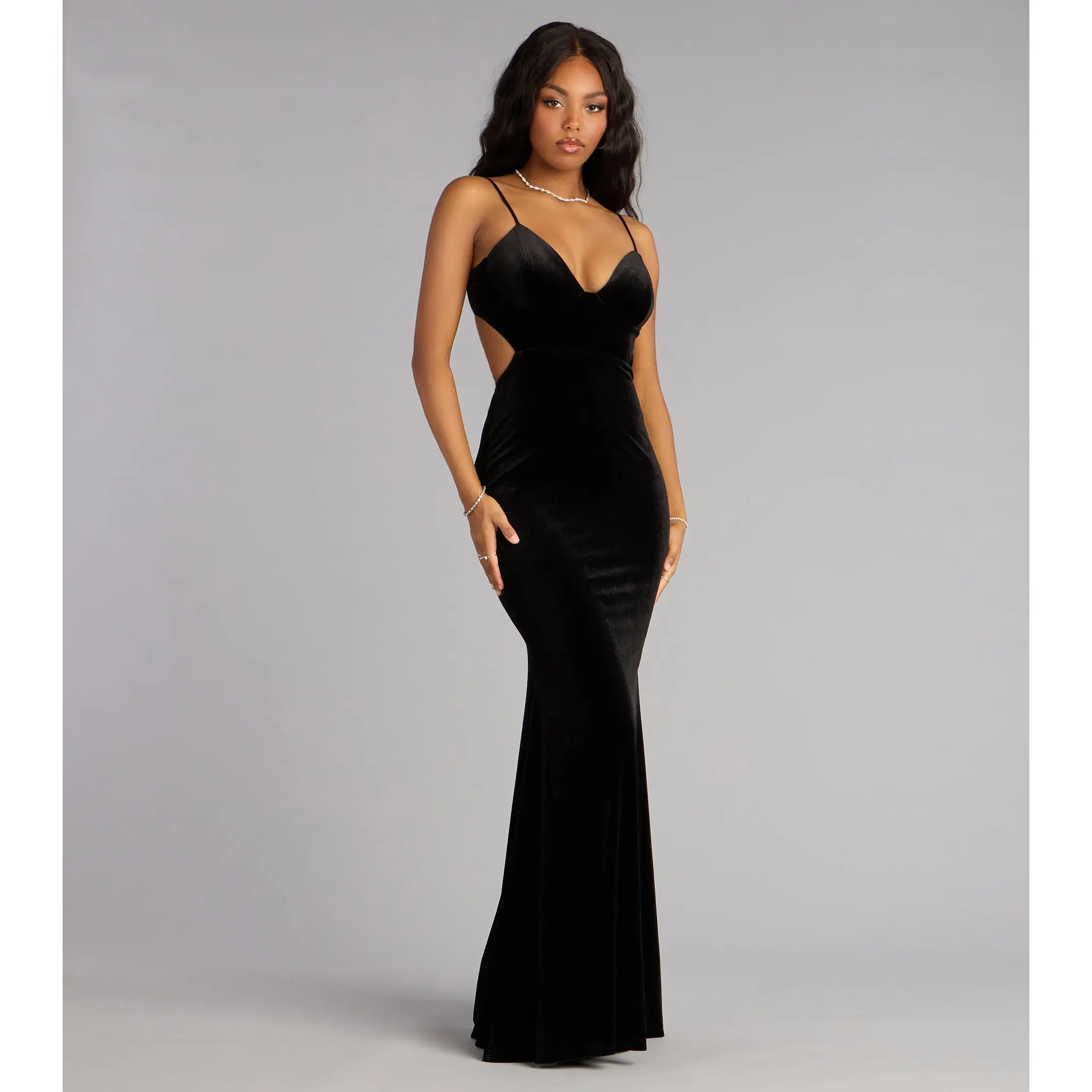 Marlene Velvet V-Neck Mermaid Formal Dress - TikTok Shop Marlene Velvet V-Neck Mermaid Formal Dress - TikTok Shop