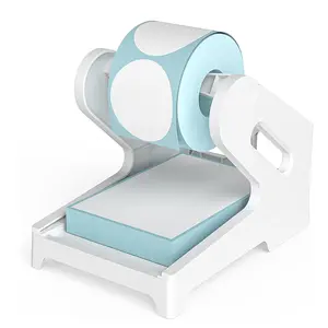 SJPACK Thermal Shipping Label Holder for 4x6 Rolls Fanfold Label Desktop Label Printer