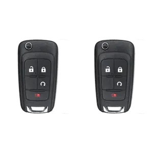 KEYS4LESS Replacement Flip Key Fob for 2013 Gmc Terrain Fcc OHT01060512 OHT01060512 V2T01060512 V2T01060514 Avl B01T1AC Part Number 20873622...